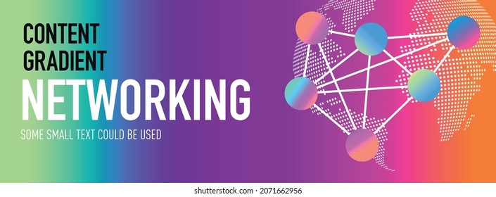 Abstract Gradient. Content Gradient Background. Presentation Design. Web Interface. Modern Screen Vector Set. Networking Content. Media Marketing. Social Applications.