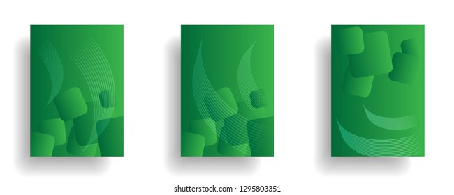 abstract gradient cover background ready use for magazine, business card, poster, flyer, banner, brochure, ready in eps10 - vector