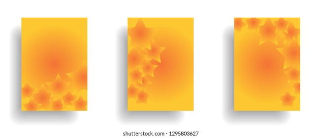 abstract gradient cover background ready use for magazine, business card, poster, flyer, banner, brochure, ready in eps10 - vector
