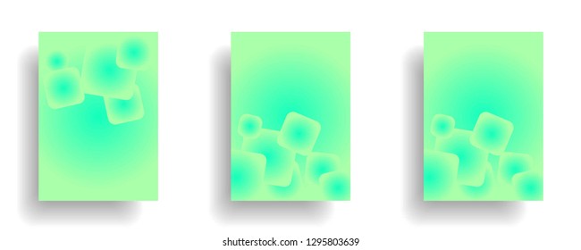 abstract gradient cover background ready use for magazine, business card, poster, flyer, banner, brochure, ready in eps10 - vector
