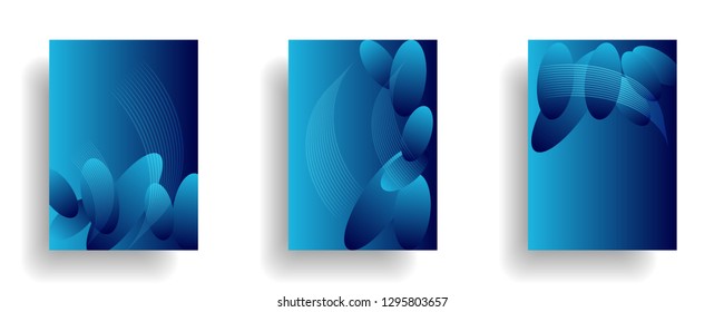 abstract gradient cover background ready use for magazine, business card, poster, flyer, banner, brochure, ready in eps10 - vector