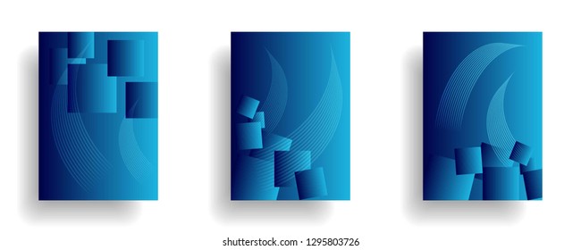 abstract gradient cover background ready use for magazine, business card, poster, flyer, banner, brochure, ready in eps10 - vector