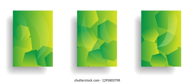 abstract gradient cover background ready use for magazine, business card, poster, flyer, banner, brochure, ready in eps10 - vector