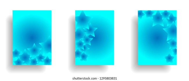 abstract gradient cover background ready use for magazine, business card, poster, flyer, banner, brochure, ready in eps10 - vector