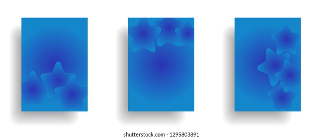 abstract gradient cover background ready use for magazine, business card, poster, flyer, banner, brochure, ready in eps10 - vector
