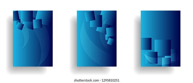 abstract gradient cover background ready use for magazine, business card, poster, flyer, banner, brochure, ready in eps10 - vector