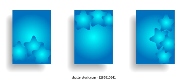 abstract gradient cover background ready use for magazine, business card, poster, flyer, banner, brochure, ready in eps10 - vector