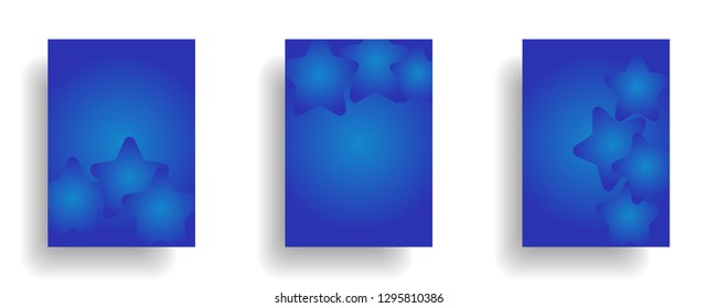 abstract gradient cover background ready use for magazine, business card, poster, flyer, banner, brochure, ready in eps10 - vector