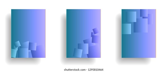 abstract gradient cover background ready use for magazine, business card, poster, flyer, banner, brochure, ready in eps10 - vector