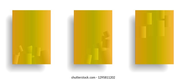 abstract gradient cover background ready use for magazine, business card, poster, flyer, banner, brochure, ready in eps10 - vector