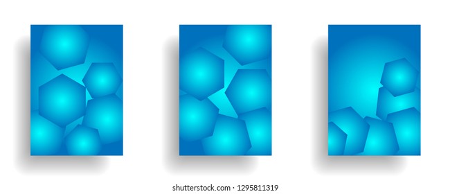 abstract gradient cover background ready use for magazine, business card, poster, flyer, banner, brochure, ready in eps10 - vector