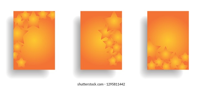 abstract gradient cover background ready use for magazine, business card, poster, flyer, banner, brochure, ready in eps10 - vector