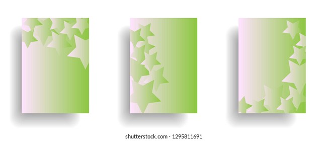 abstract gradient cover background ready use for magazine, business card, poster, flyer, banner, brochure, ready in eps10 - vector