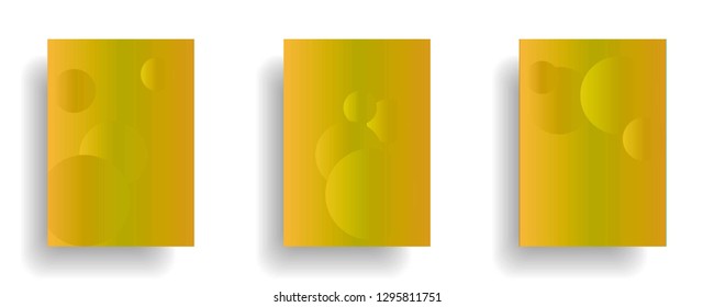 abstract gradient cover background ready use for magazine, business card, poster, flyer, banner, brochure, ready in eps10 - vector