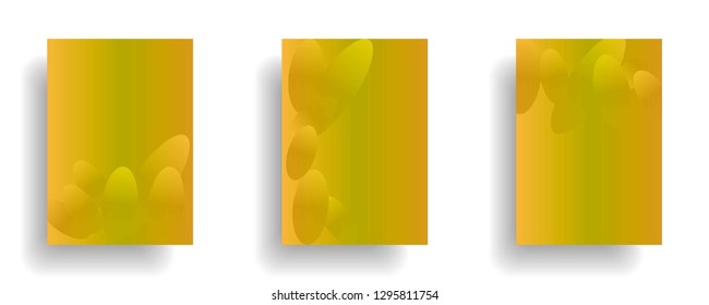 abstract gradient cover background ready use for magazine, business card, poster, flyer, banner, brochure, ready in eps10 - vector