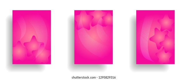 abstract gradient cover background ready use for magazine, business card, poster, flyer, banner, brochure, ready in eps10 - vector