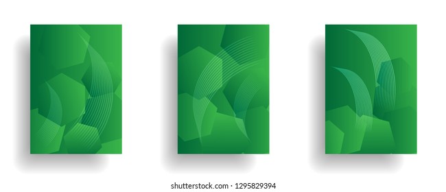 abstract gradient cover background ready use for magazine, business card, poster, flyer, banner, brochure, ready in eps10 - vector