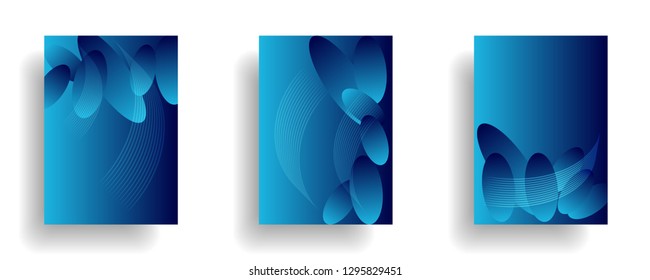 abstract gradient cover background ready use for magazine, business card, poster, flyer, banner, brochure, ready in eps10 - vector