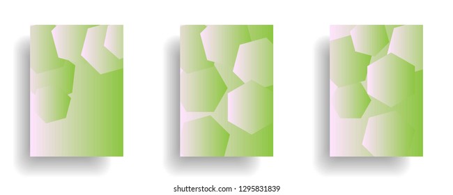 abstract gradient cover background ready use for magazine, business card, poster, flyer, banner, brochure, ready in eps10 - vector