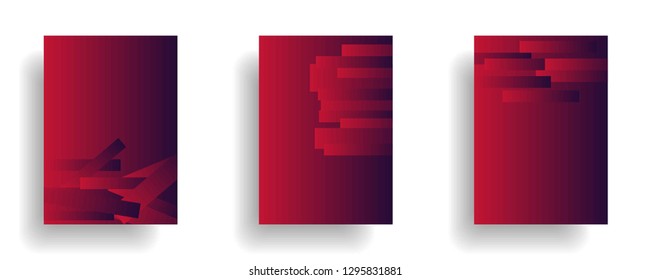 abstract gradient cover background ready use for magazine, business card, poster, flyer, banner, brochure, ready in eps10 - vector