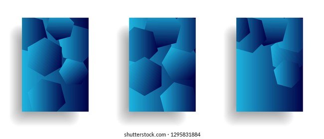 abstract gradient cover background ready use for magazine, business card, poster, flyer, banner, brochure, ready in eps10 - vector