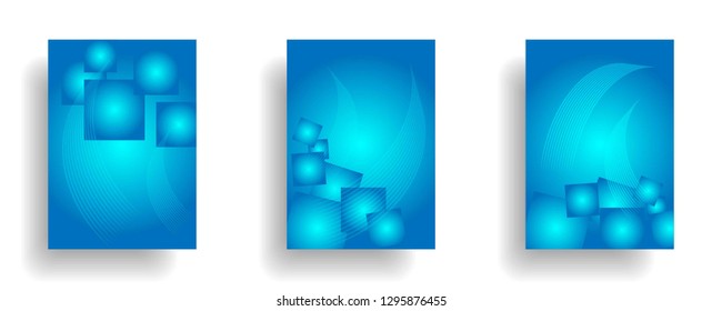 abstract gradient cover background ready use for magazine, business card, poster, flyer, banner, brochure, ready in eps10 - vector