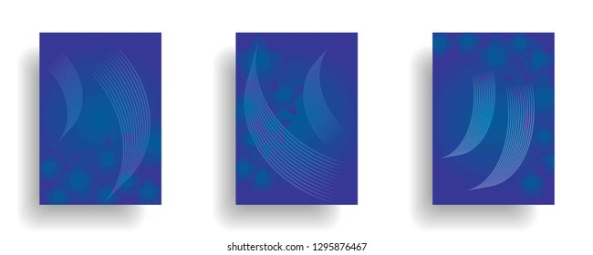 abstract gradient cover background ready use for magazine, business card, poster, flyer, banner, brochure, ready in eps10 - vector