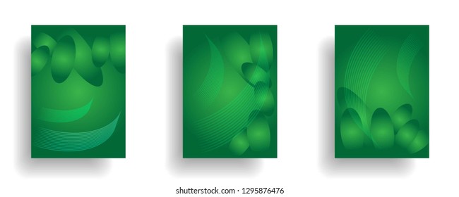 abstract gradient cover background ready use for magazine, business card, poster, flyer, banner, brochure, ready in eps10 - vector