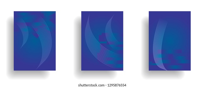 abstract gradient cover background ready use for magazine, business card, poster, flyer, banner, brochure, ready in eps10 - vector