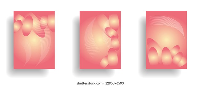 abstract gradient cover background ready use for magazine, business card, poster, flyer, banner, brochure, ready in eps10 - vector
