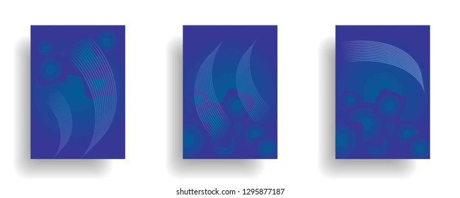 abstract gradient cover background ready use for magazine, business card, poster, flyer, banner, brochure, ready in eps10 - vector