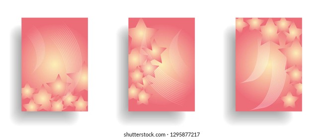 abstract gradient cover background ready use for magazine, business card, poster, flyer, banner, brochure, ready in eps10 - vector