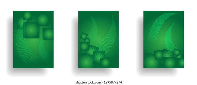 abstract gradient cover background ready use for magazine, business card, poster, flyer, banner, brochure, ready in eps10 - vector