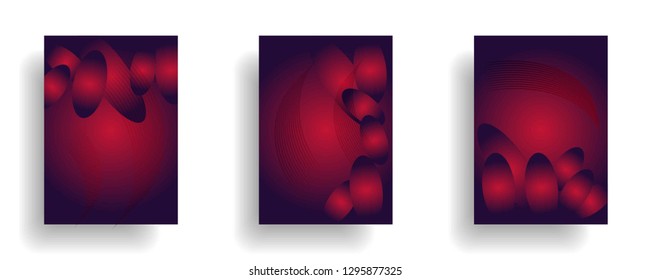 abstract gradient cover background ready use for magazine, business card, poster, flyer, banner, brochure, ready in eps10 - vector