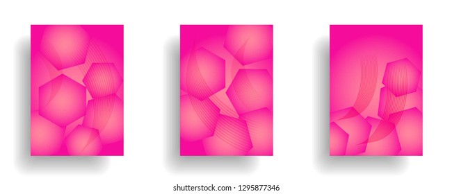 abstract gradient cover background ready use for magazine, business card, poster, flyer, banner, brochure, ready in eps10 - vector