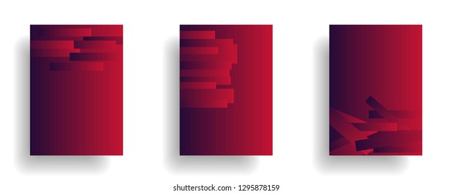 abstract gradient cover background ready use for magazine, business card, poster, flyer, banner, brochure, ready in eps10 - vector
