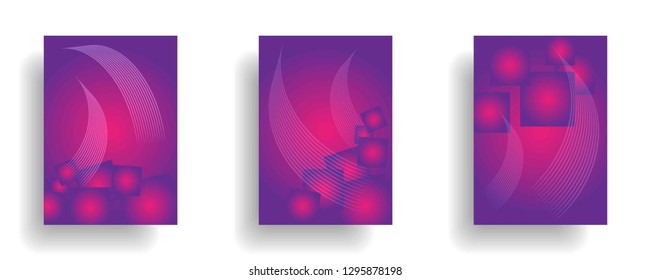 abstract gradient cover background ready use for magazine, business card, poster, flyer, banner, brochure, ready in eps10 - vector
