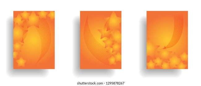 abstract gradient cover background ready use for magazine, business card, poster, flyer, banner, brochure, ready in eps10 - vector