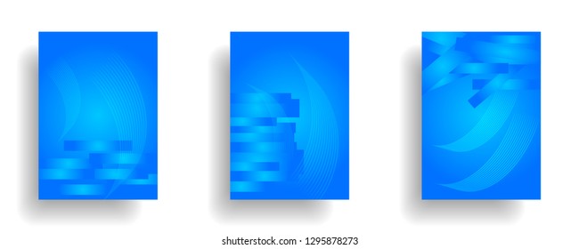 abstract gradient cover background ready use for magazine, business card, poster, flyer, banner, brochure, ready in eps10 - vector