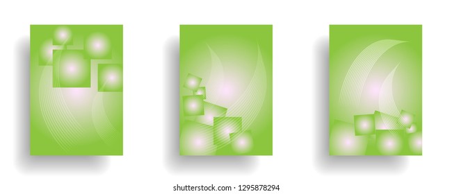 abstract gradient cover background ready use for magazine, business card, poster, flyer, banner, brochure, ready in eps10 - vector
