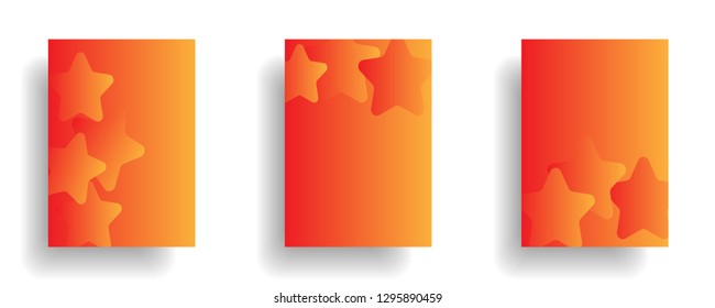 abstract gradient cover background ready use for magazine, business card, poster, flyer, banner, brochure, ready in eps10 - vector