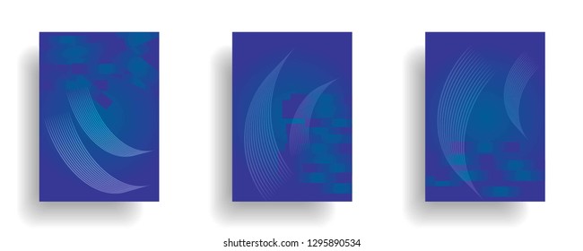 abstract gradient cover background ready use for magazine, business card, poster, flyer, banner, brochure, ready in eps10 - vector