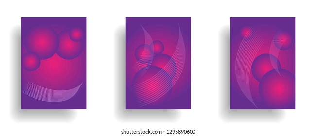 abstract gradient cover background ready use for magazine, business card, poster, flyer, banner, brochure, ready in eps10 - vector