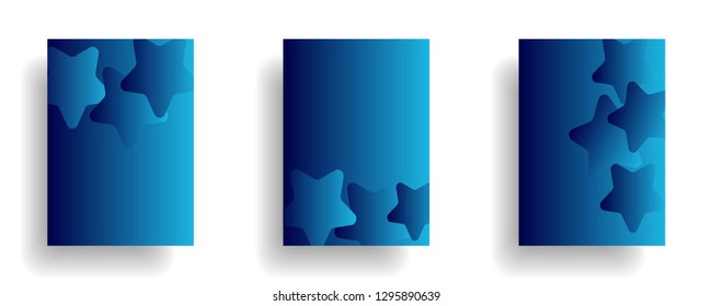 abstract gradient cover background ready use for magazine, business card, poster, flyer, banner, brochure, ready in eps10 - vector