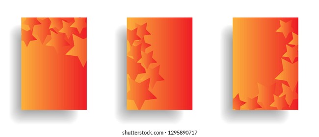 abstract gradient cover background ready use for magazine, business card, poster, flyer, banner, brochure, ready in eps10 - vector