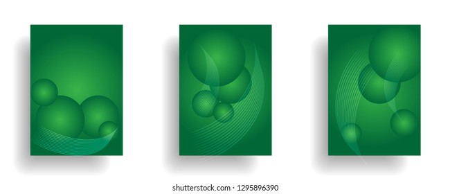 abstract gradient cover background ready use for magazine, business card, poster, flyer, banner, brochure, ready in eps10 - vector