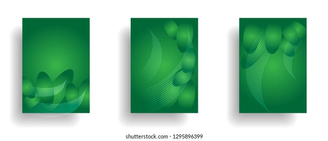 abstract gradient cover background ready use for magazine, business card, poster, flyer, banner, brochure, ready in eps10 - vector