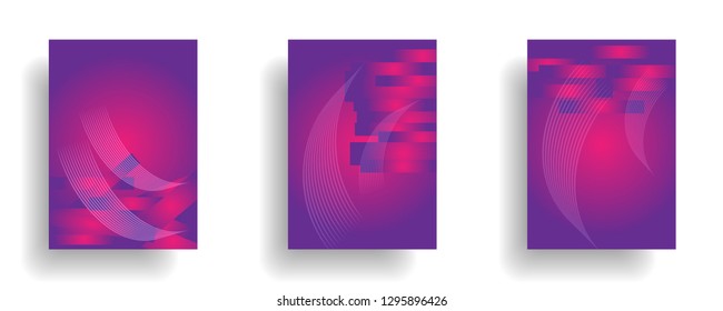 fondo abstracto de la cubierta degradada listo para uso en revista, tarjeta de visita, afiche, volante, banner, folleto, listo en eps10 - vector
