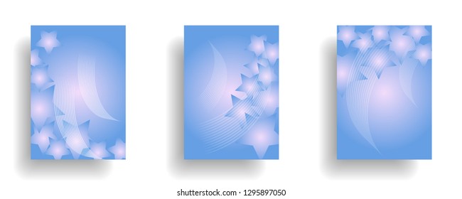 abstract gradient cover background ready use for magazine, business card, poster, flyer, banner, brochure, ready in eps10 - vector