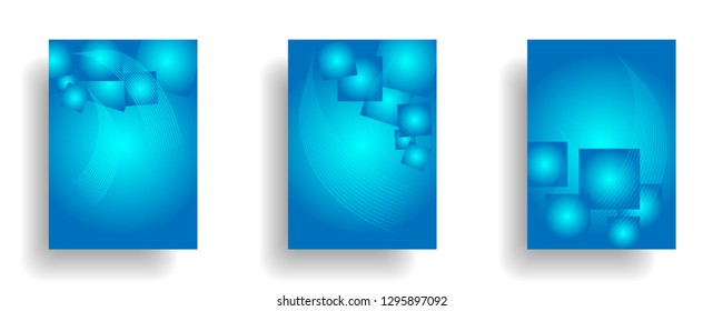 abstract gradient cover background ready use for magazine, business card, poster, flyer, banner, brochure, ready in eps10 - vector